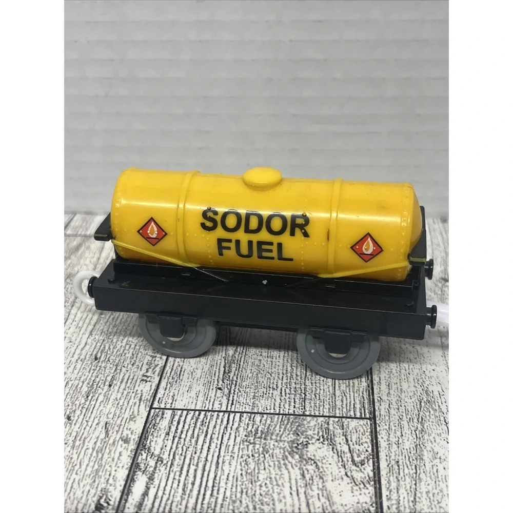 Thomas TrackMaster Train Rolling Stock Lot 9pc Cargo Cars Sodor Fuel Tanker